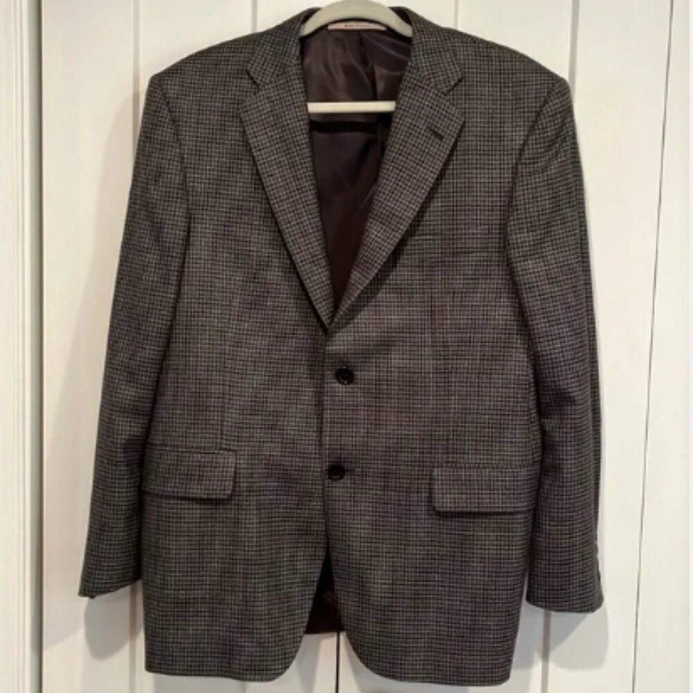 BURBERRY London Men’s Sport Coat Made in the USA 🇺🇸 52 Silk/ 48 Wool 40 SHT